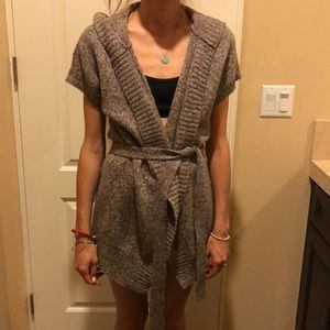 Michael Kors Short Sleeve Knitted Cardigan